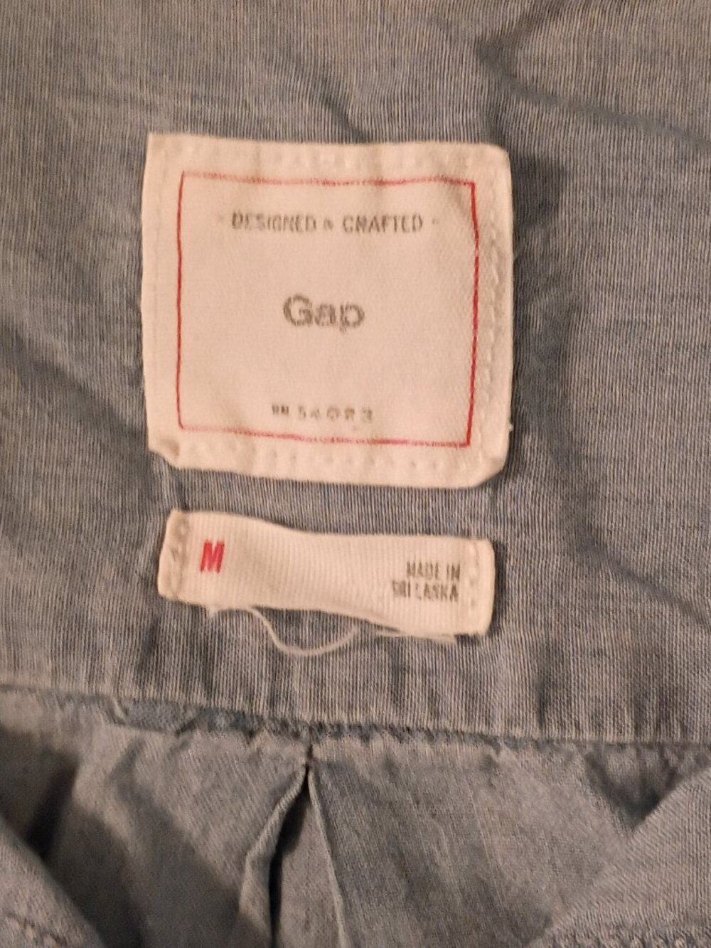 GAP Button Up Top